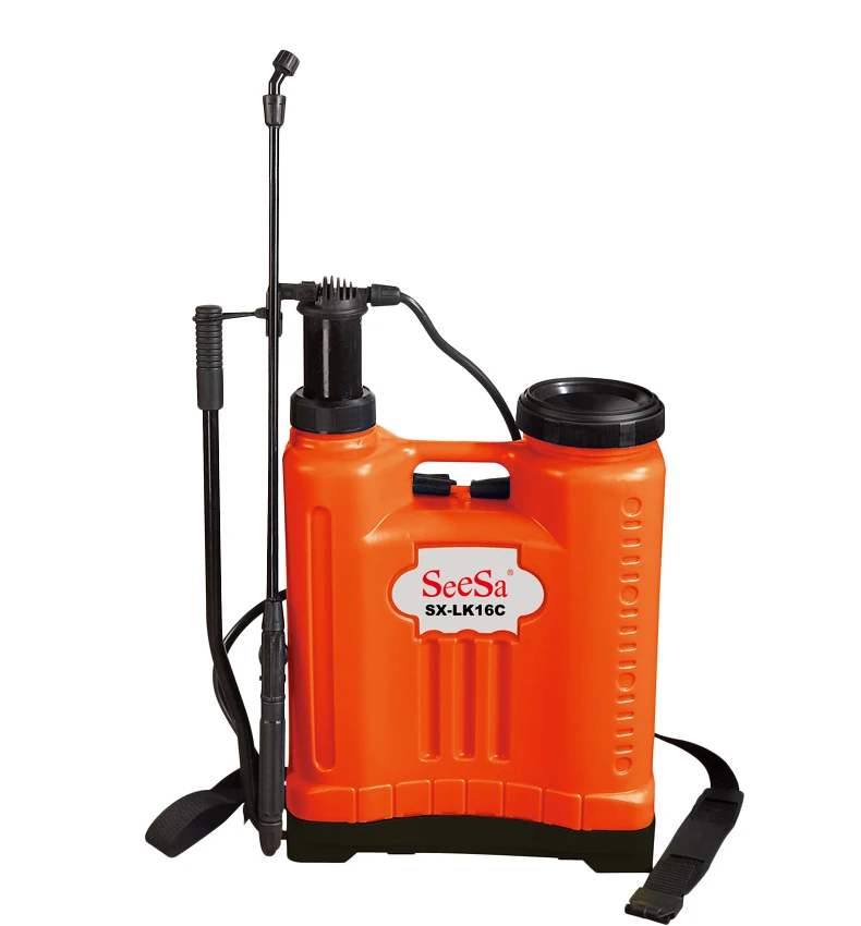 16L agricultural spray function of knapsack sprayer with lance for thick chemical liquids