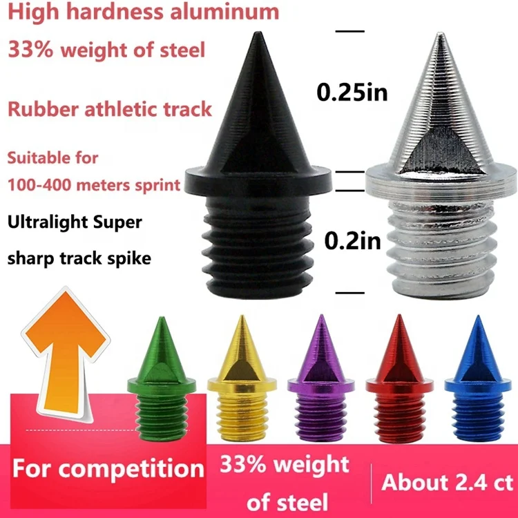 
Aluminum Track and Field Spikes 1/4
