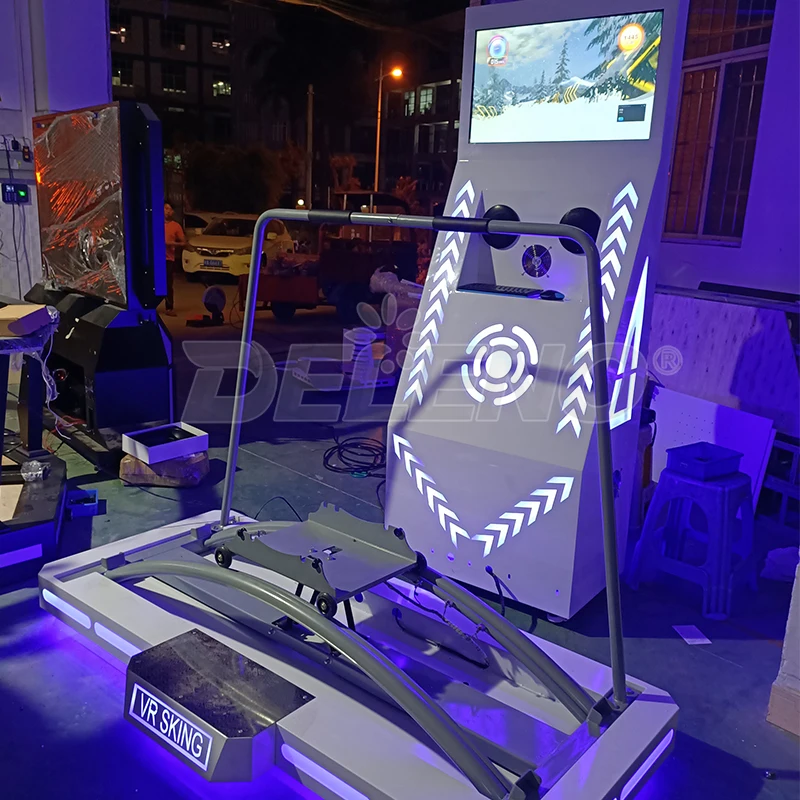 9D VR Skiing Simulator Extreme Immersive VR Game Machine Indoor Amusement Products