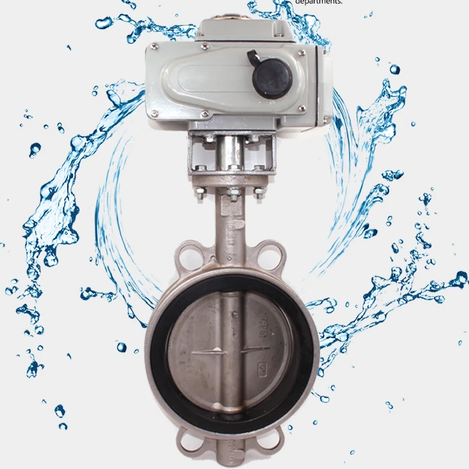 Electric motorized actuator butterfly/ball valve AC/DC12V AC/DC24V  AC220V  AC380V stainless steel 2/3way factory directly sales