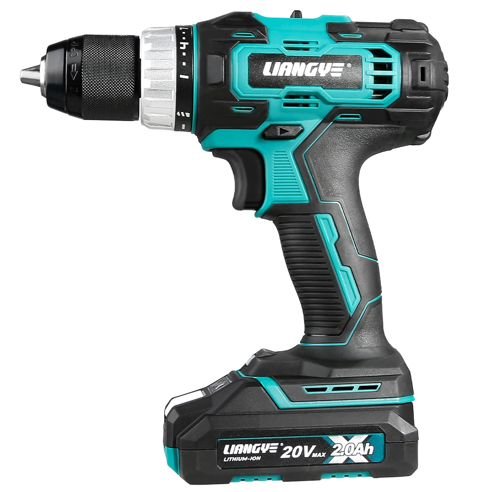 Liangye rechargeable drill taladro de bateria inalambrico de 20v combo drill cordless