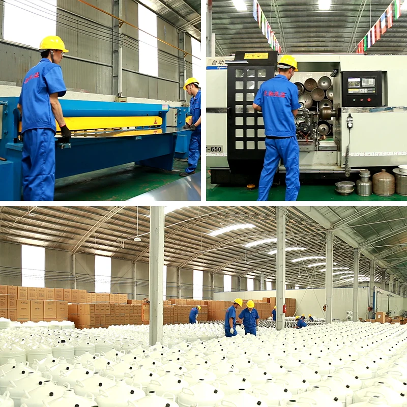 175L Large capacity cell storage tank professional liquid nitrogen tank cryogenic liquid nitrogen dewar