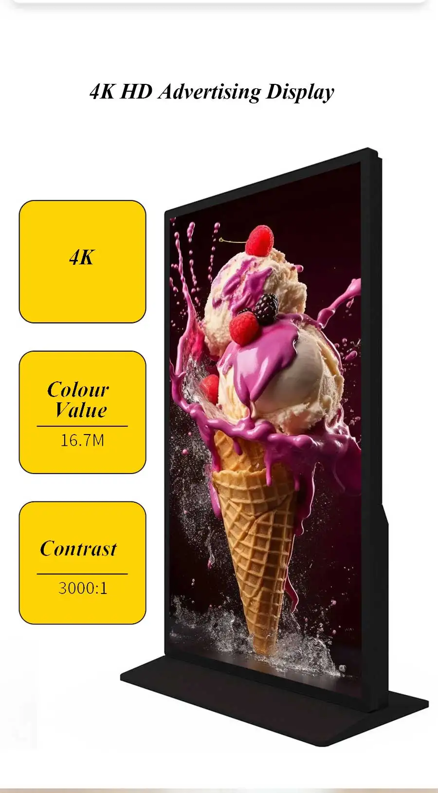 75 86 inch Indoor Android Lcd Monitor terminal network query publicity mall advertising machine Hd Lcd Led Digital Signage