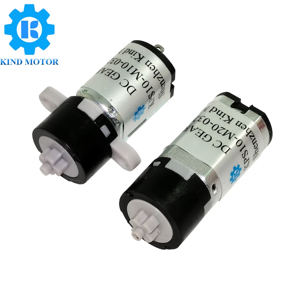 Low price m10 m20 1.5v 3v 5v 6v mini electric reduction plastic dc gear motor for fingerprint lock