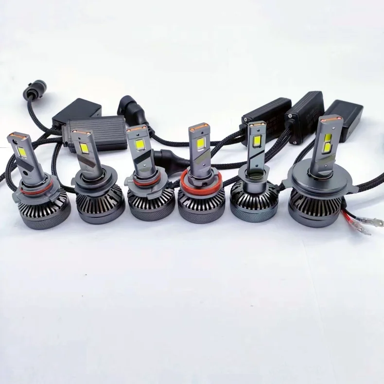 Auto Lighting System 60W Led Headlight Kits  H4 H7 9005 9006 9012 Super Brightness LED Bulbs 6000lm Car Upgrade Headlight 120W
