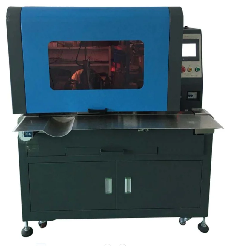 Full Automatic 3.5 Audio Head earphone jack Soldering Machine