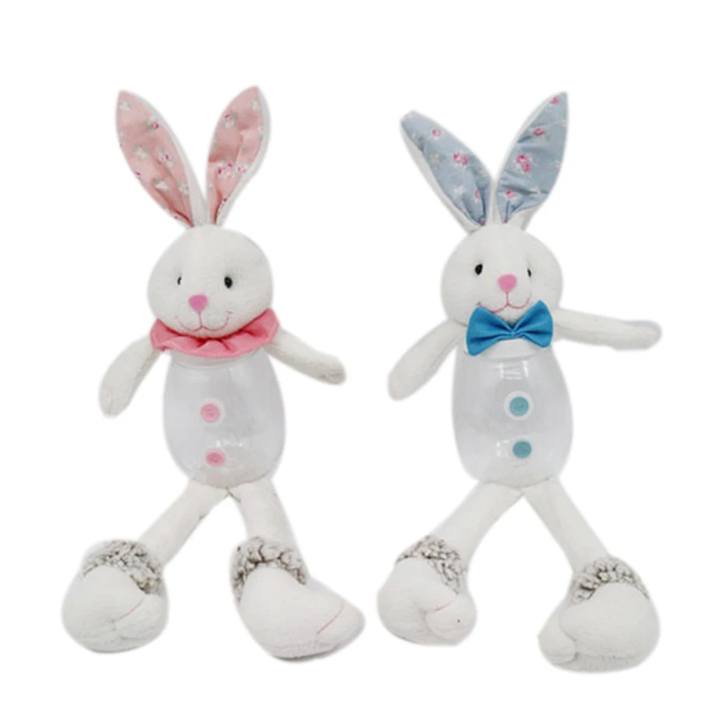 Ваша надежная фабрика 2022 банка для конфет на Пасху милый кролик подарок плюшевый Пасхальный кукла пасхальный контейнер хранения