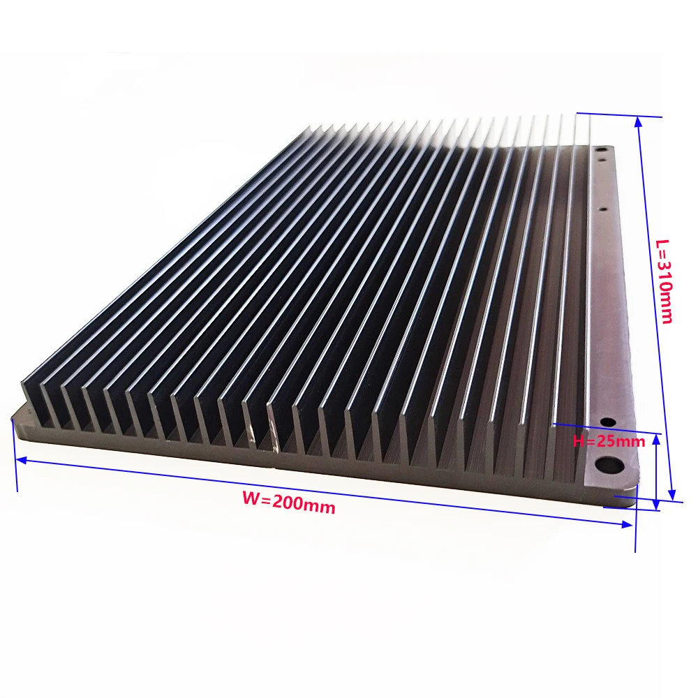 1QB 6063 Aluminum Heatsink For 120-170Watts LED Grow Light