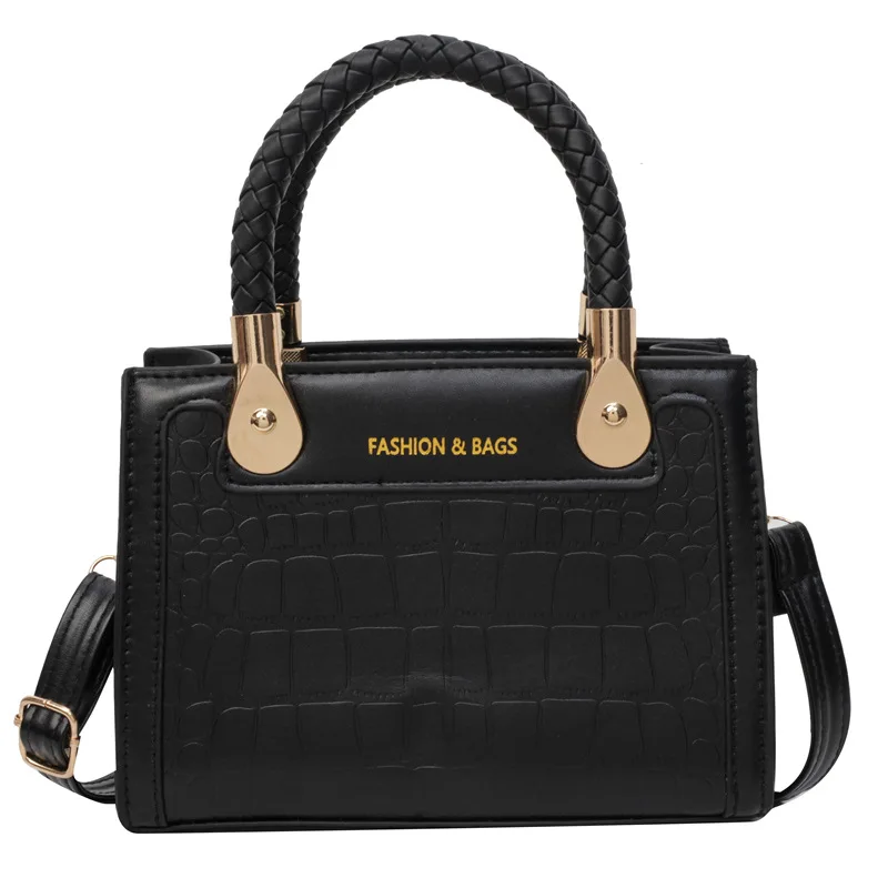 New Design Casual Hand Bag 2024 Wholesale Brand  lady Crocodile pattern  PU Leather Large Capacity Shoulder  Bags For Women