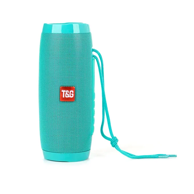 New BT Wireless active big Column Box Waterproof Portable Outdoor speaker super Bass TF FM Radio Speaker With LED Light TG157