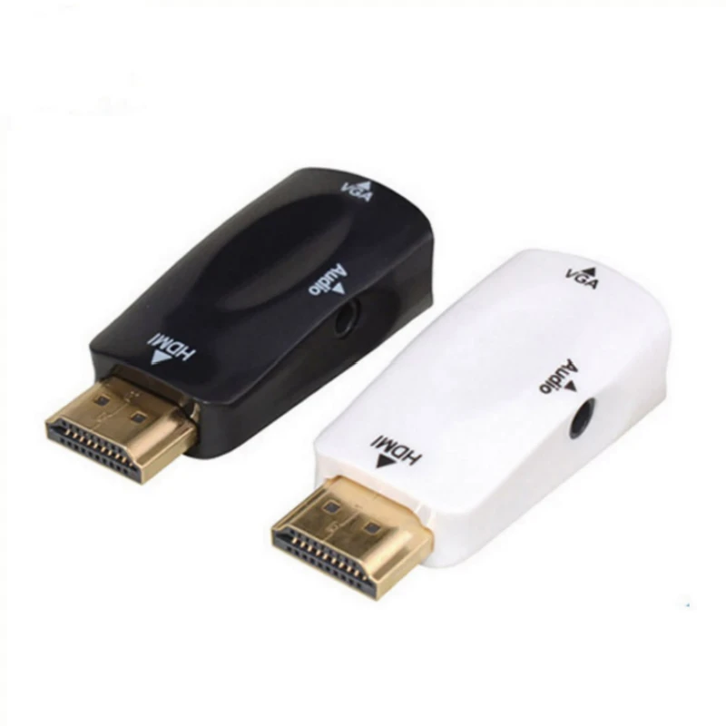 1080P HDMI к VGA адаптер цифровой аналоговый видео аудио конвертер кабель для Xbox360 портативных ПК ТВ коробка проектор