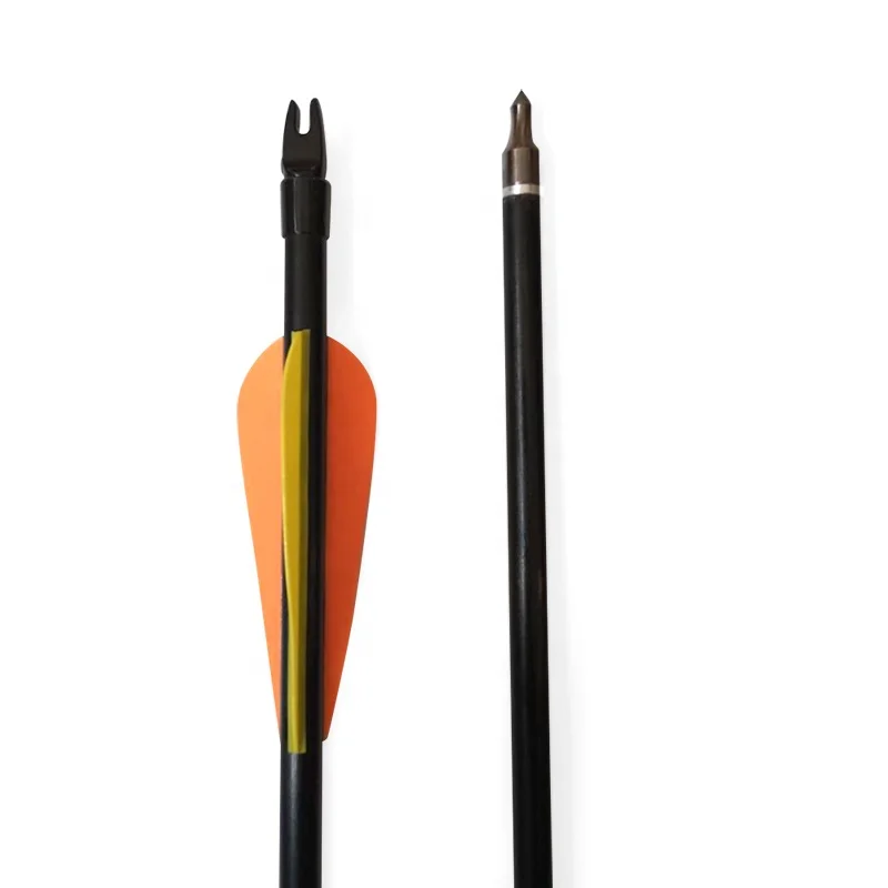 Archery Fiberglass Arrow Threaded Glass Fiber Arrows For Shooting Practice