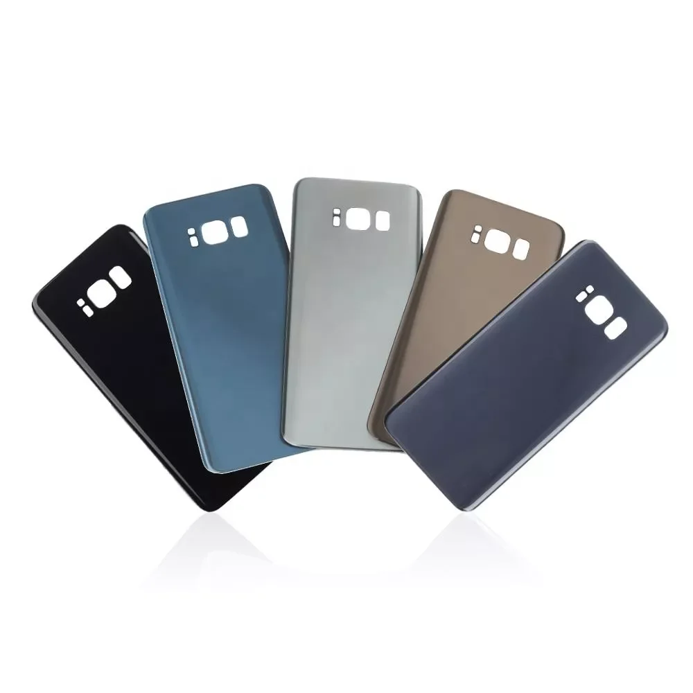 Wholesale physical photos of manufacturers/Mobile Phone replacement Back Cover Housing For samsung Galaxy S8 Battery glass Cover