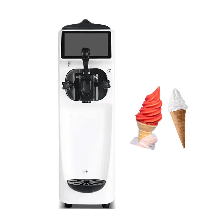 Mini Ice Cream Making Machine Desktop Ice Cream Machine Soft Serve