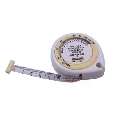 Portable 150cm Plastic Premium BMI Calculator Measuring Tape Custom Logo Printed Grade DIY Hand Tools OEM & ODM Supported
