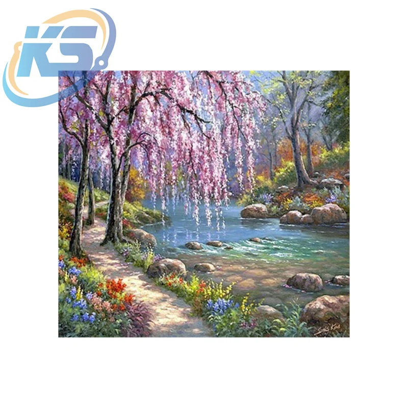 Dropshipping Factory Direct Sale Replacement Kits Oil Painting Diy Kids Abstract Peacock Wholesale Set Personalised Paint By Num