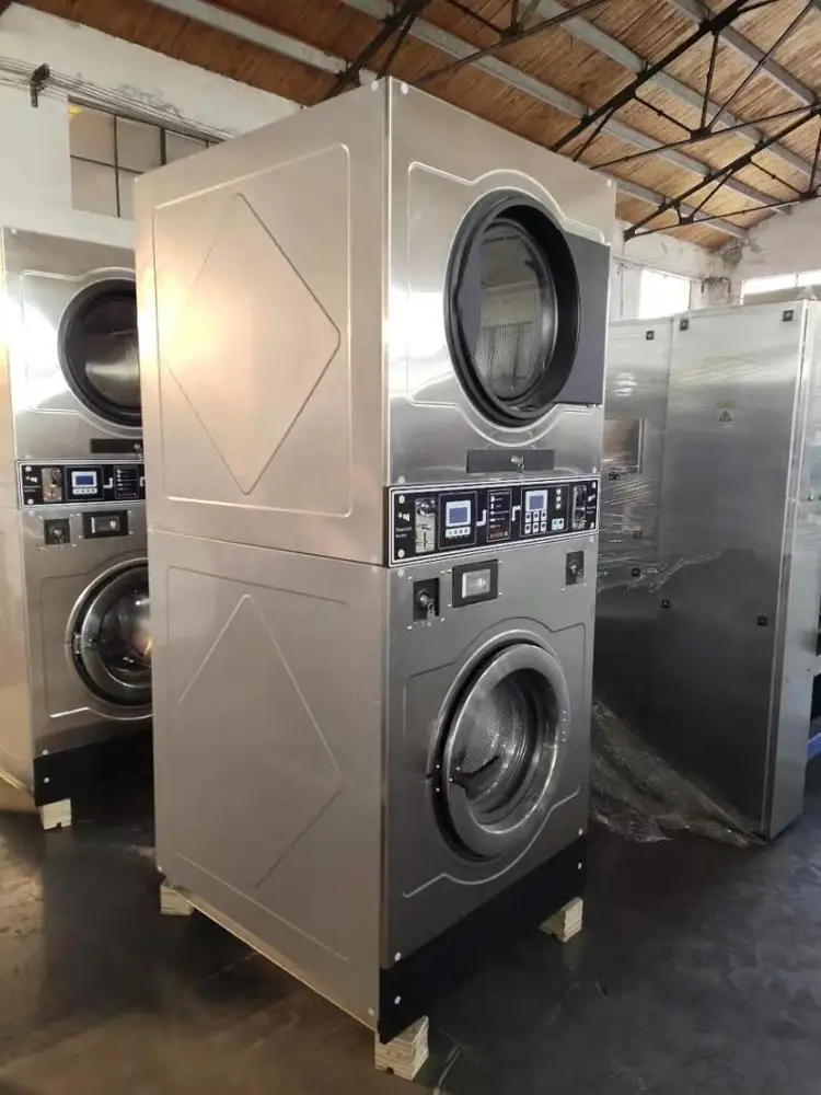 15kg coin stacked washer dryer