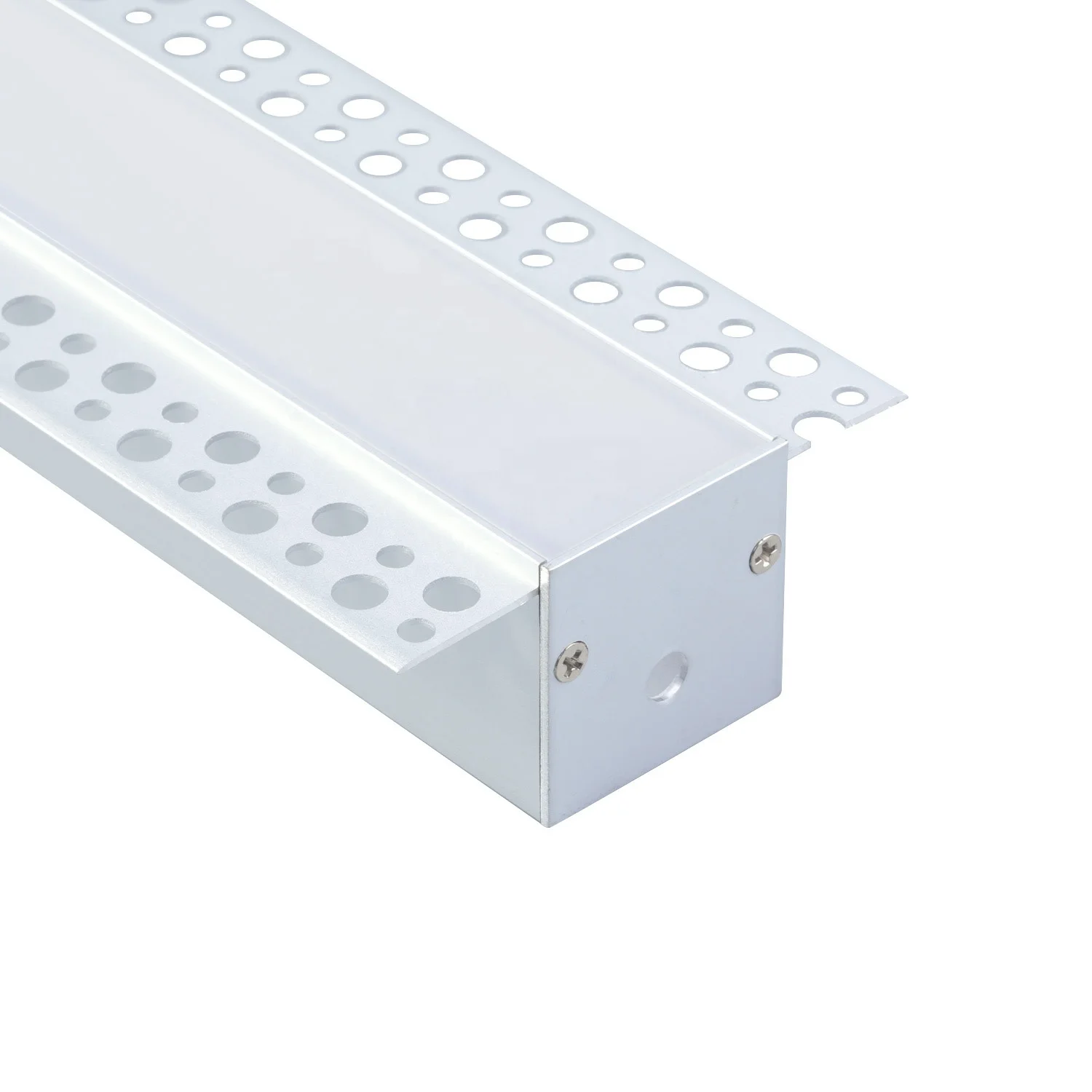 74mm * 35mm Pre-Built Model Double Lace Linear Light Recessed led Linear Light Aluminum Ceiling Linear Light with Slot