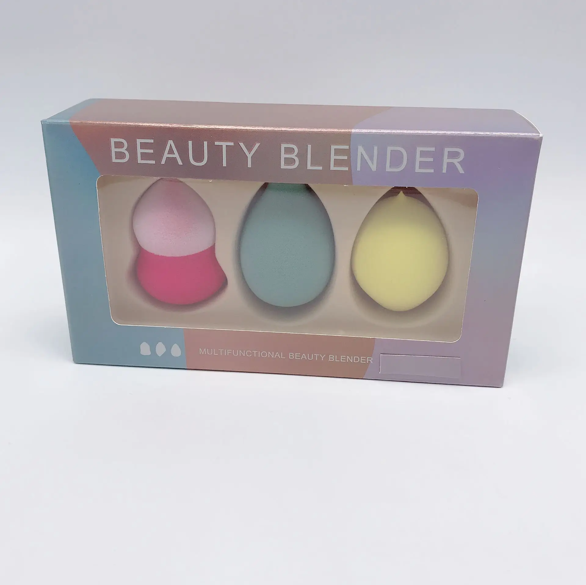 Lowest Price Promotion Make Up Sponge Foundation Blending Cosmetic Puff Rose Pink Super Soft Beauty Makeup Sponge Blender