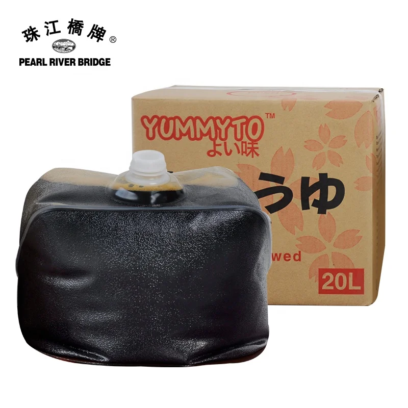 ПРБ 20L соевый соус Жемчужной реки моста бренд Цена по прейскуранту завода-изготовителя от кантонской 100% чистоты 0,3 кг заваренный барабаном упаковка