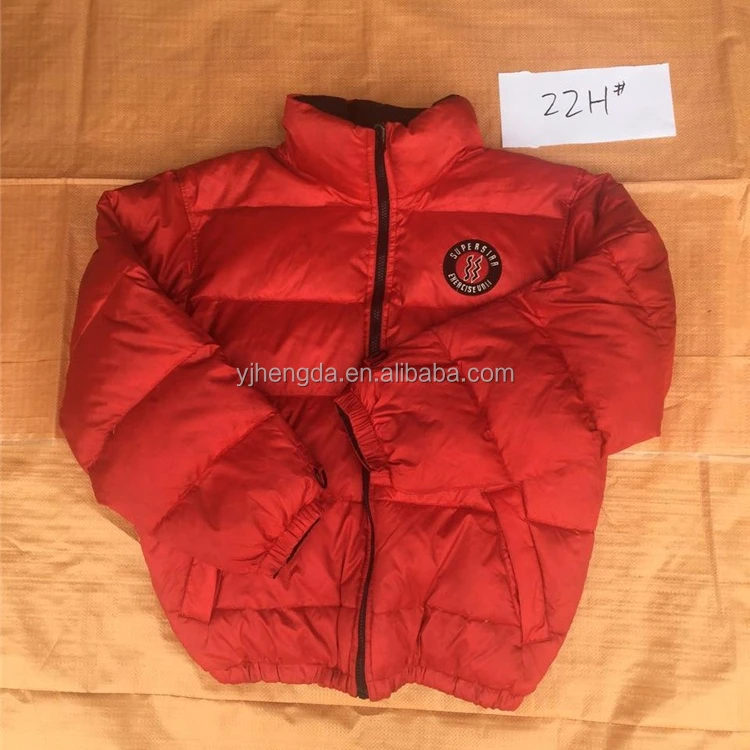 used clothes for winter for Africa Kenya  mid-east used children winter jacket