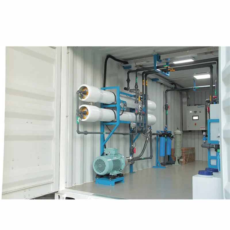 
Seawater desalination system for 100 TPD 