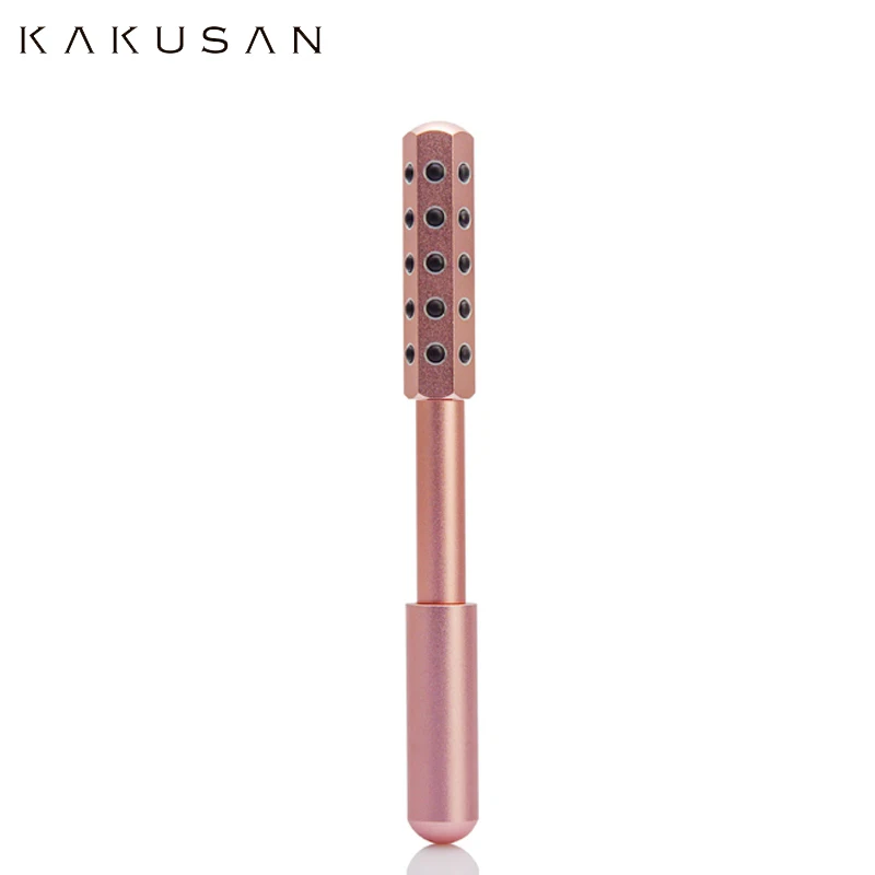 Hot sale in japan & korea aluminium alloy facial body germanium massage roller