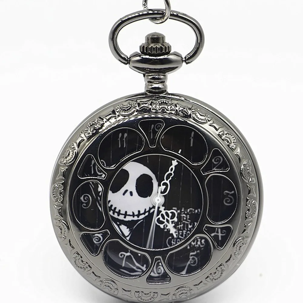 Винтажные бронзовые карманные часы, рождественские карманные часы для детей, кулон, ожерелье, часы, профессиональный производитель карманных часов