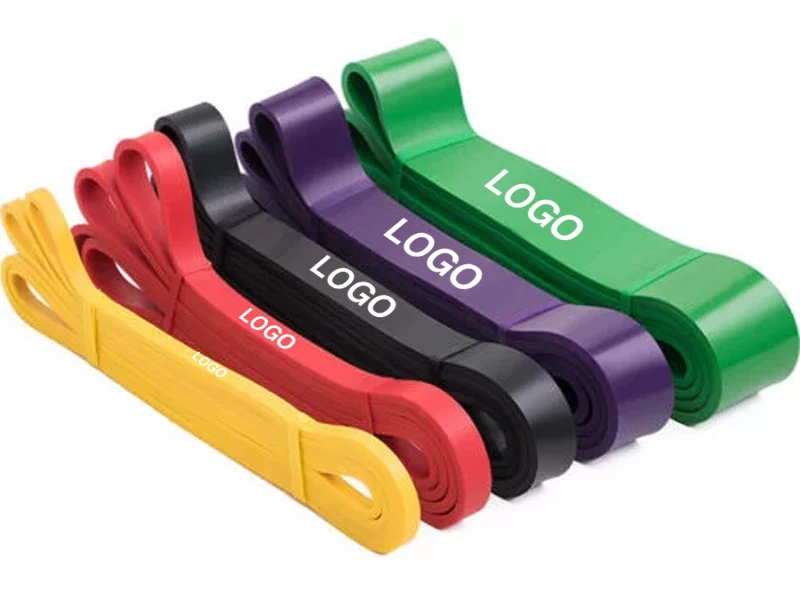 2023 Hot Sale Custom Logo Resistance Band set Fitness Power Assist Pull up Exercise Bands Gym Latex Elastic Bands