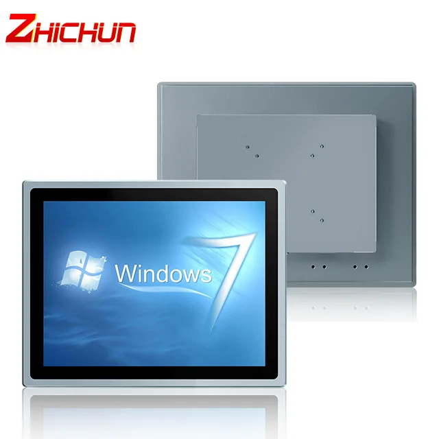 8 Inch LCD Ip65 Waterproof Auto High Backlight Embedded Capacitive Touch Screen display Industrial Panel Pc Monitor
