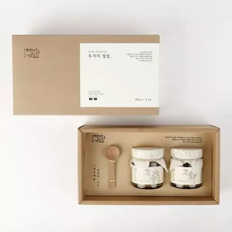 3 jar glass jars shipping boxes packaging honey bee boxes for sale