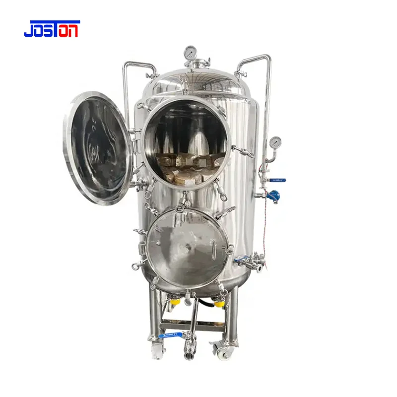 JOSTON  330l-500L 330 liter vertical mushroom autoclave sterilizer industrial sterilization machine