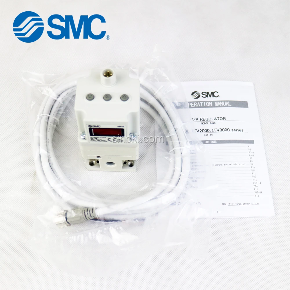 SMC ITV2050-322L Proportional Valve Electro Pneumatic Regulator