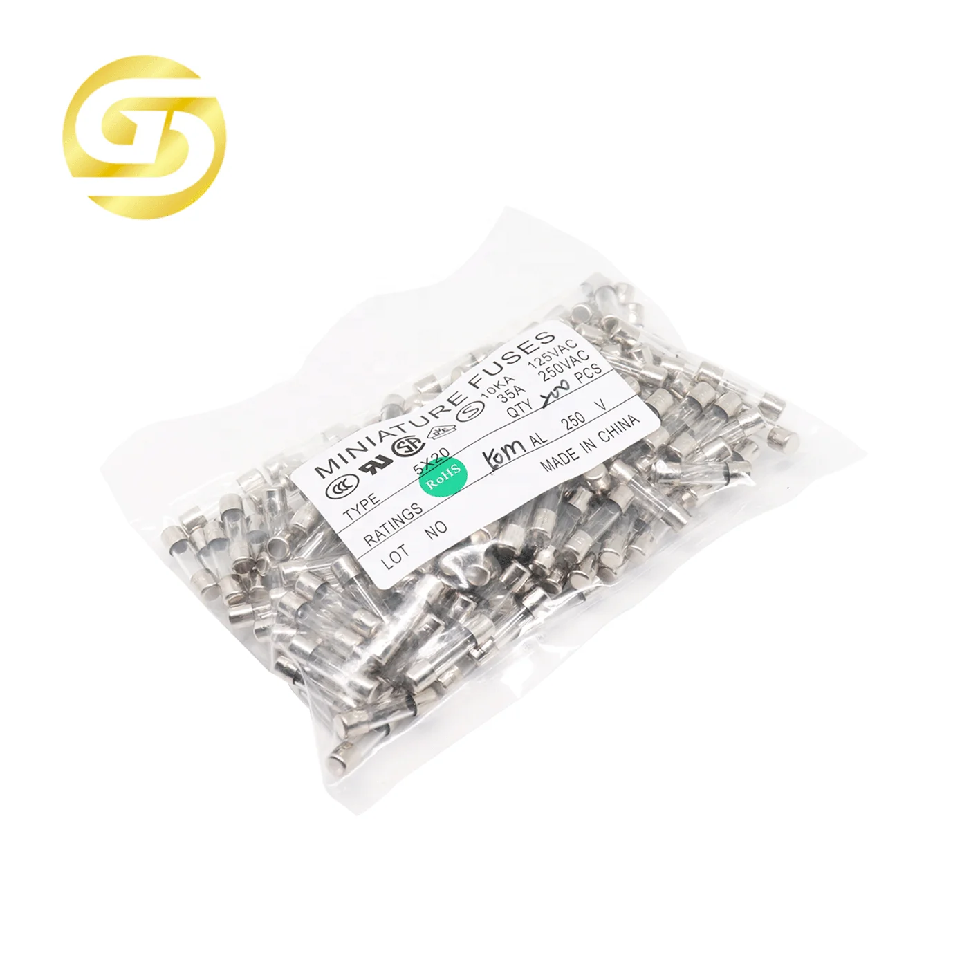 BS1362 1A 2A 3A 4A 5A 6A 8A 10A 13A 15A 20A 6x25 мм керамический