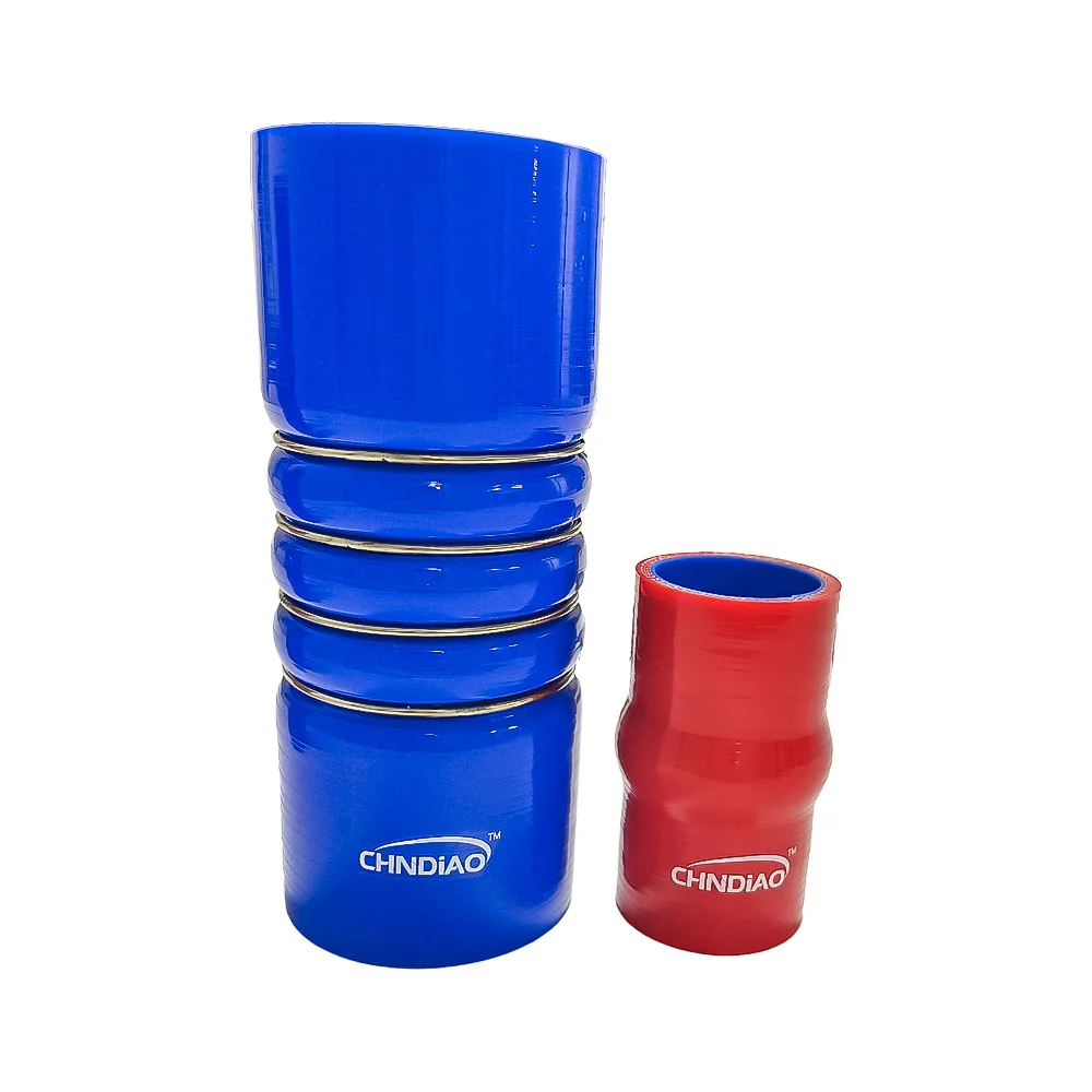 Auto silicone radiator coolant air intake boot hose car cooling system hump rubber hose