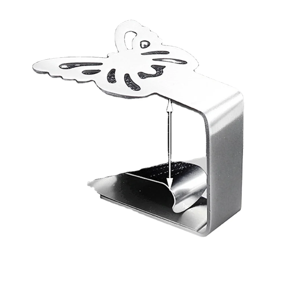 High Quality Metal Table Cloth Clamps Tablecloth Clips Creative Stainless Steel Tablecloth Holder For Picnic Outdoor Table