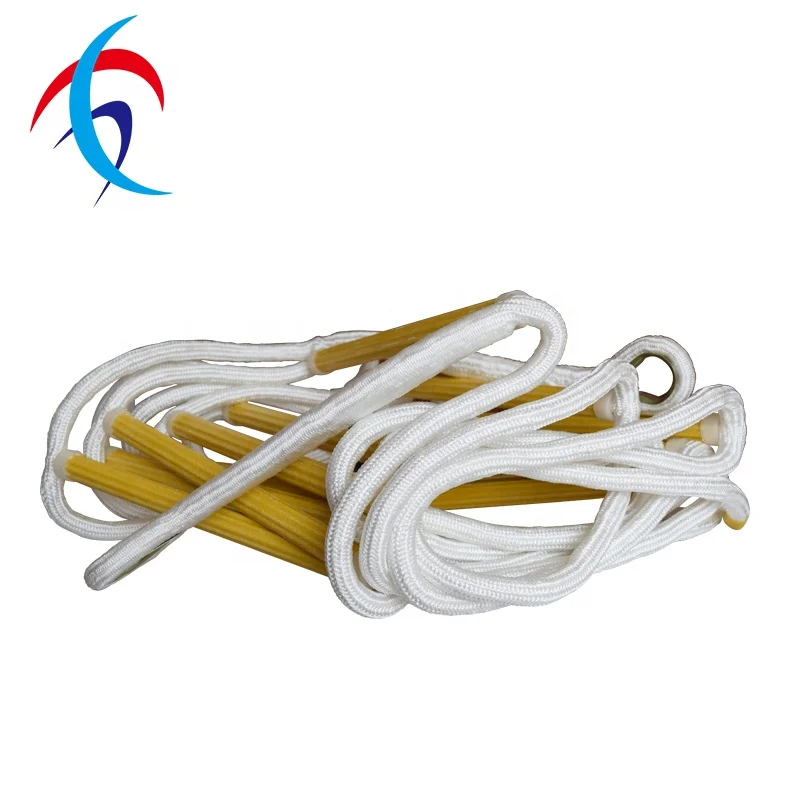 High Strength Nylon Escape Folding Ladder for Emergency High Building Escape