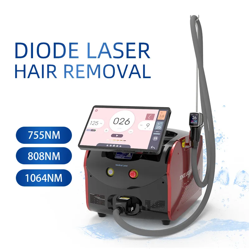 Medical CE TUV Portable Diode Laser Hair Removal Diode Laser 808Nm Laser Hair Removal Machine