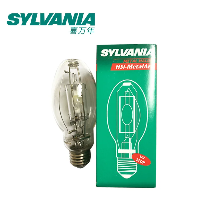 Sylvania 220V e27 HSI-MP взрывозащищенный 70W 100W 150W 250W 400W 1000W 4200K металлогалогенные лампы одноконцевой ключ для стандартных металлогалогенных