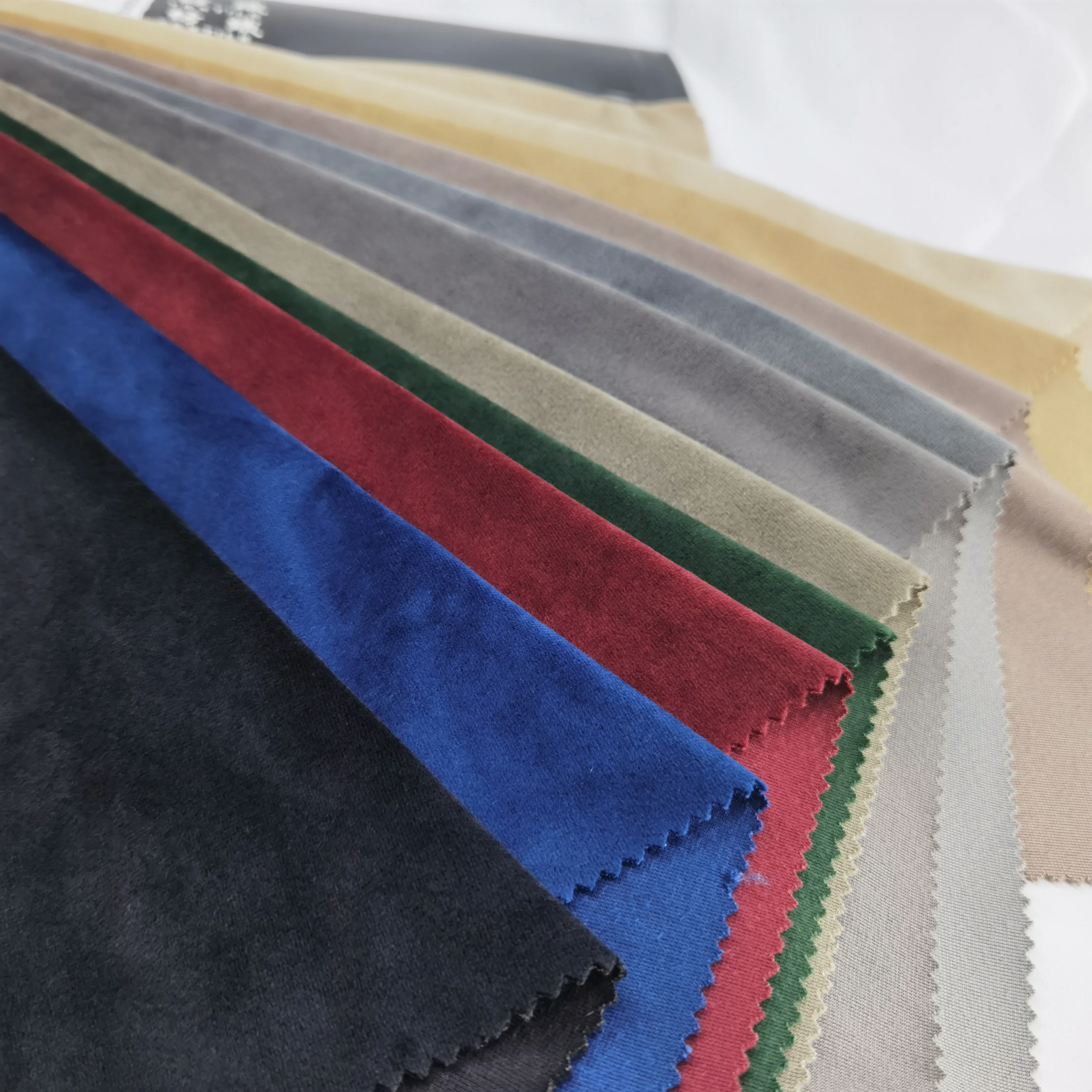 250gsm 100% polyester  velboa plush italy velvet fleece fabric