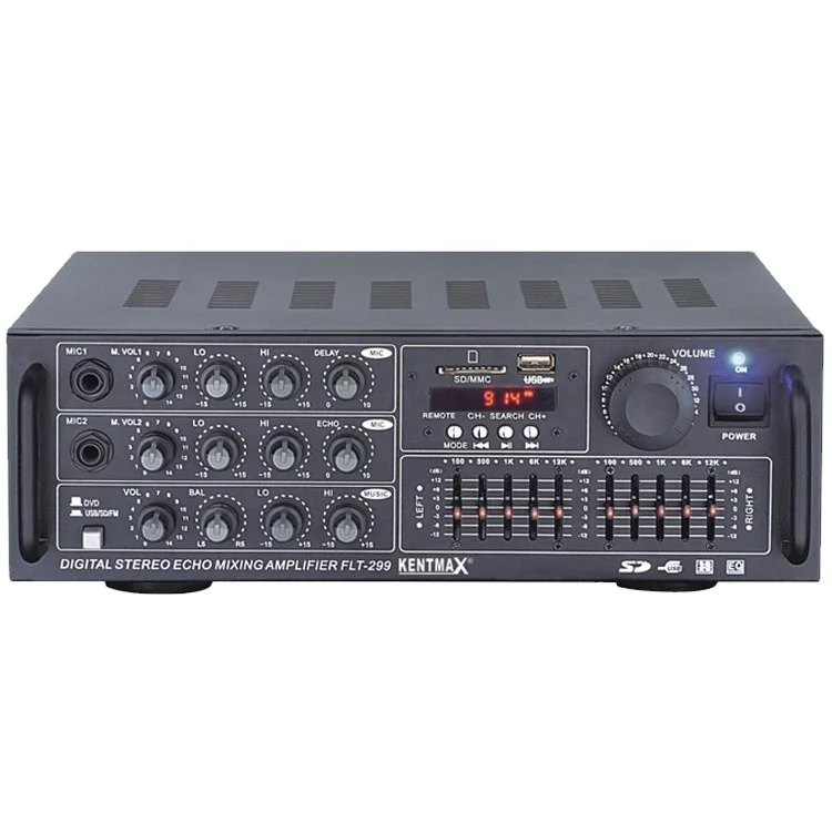 LED Display Audio King Karaoke Stereo Multi Channel Amplifier for Home Use High class