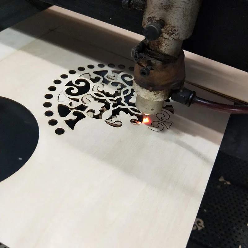 Best Laser Welding Engraving Service Wood Precision Sheet Metal Custom Acrylic Wood Part Anodized Aluminum Laser Cutting Service