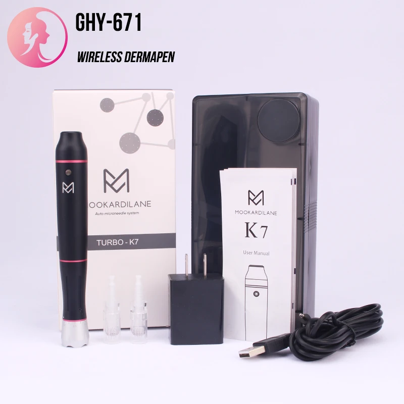Новинка 2021 профессиональная электрическая Дерма-ручка K7 Dermapen от производителя