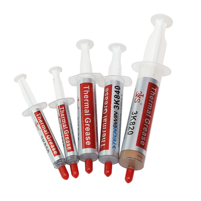 Wholesale Gray Thermal Grease Paste CPU Heatsink Compound Paste Syringe - 20g