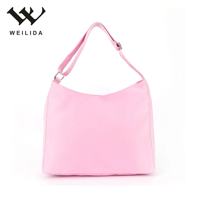 Factory Supply Nylon Handbag Totes Women Nylon Female Underarm Shoulder Bag