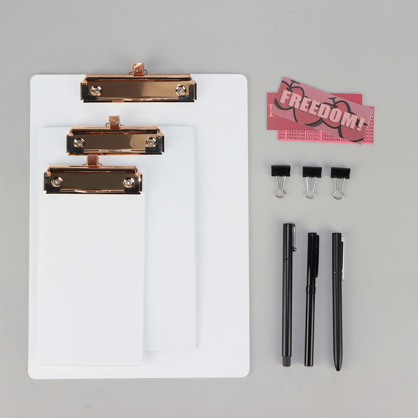 Crocodile Leather Menu Folder Foldable Clipboard White Acrylic 2.5mm Thickness Foldable Clipboard With Pen Insert