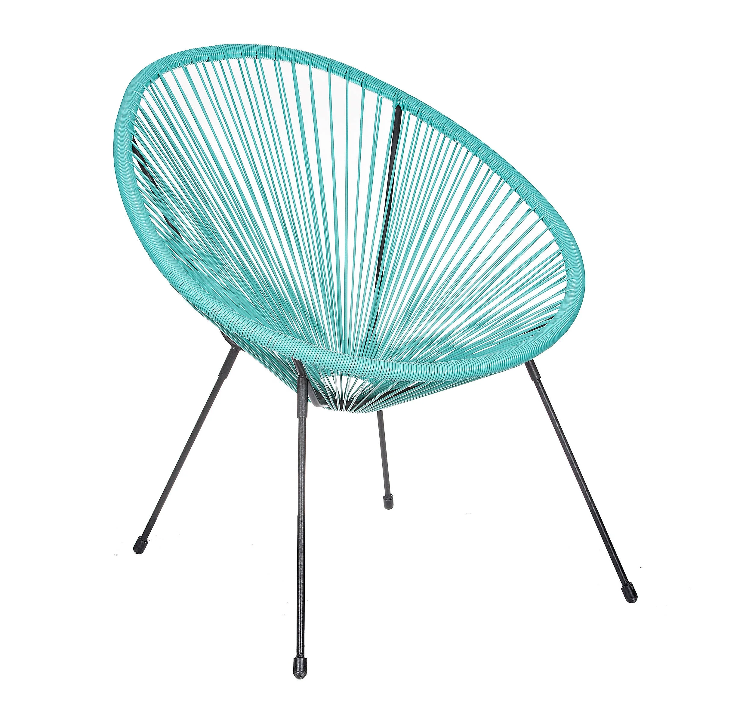 
Leisure Half Moon Wicker for Home Patio Furniture Outdoor Garden Rattan acapulco chair 