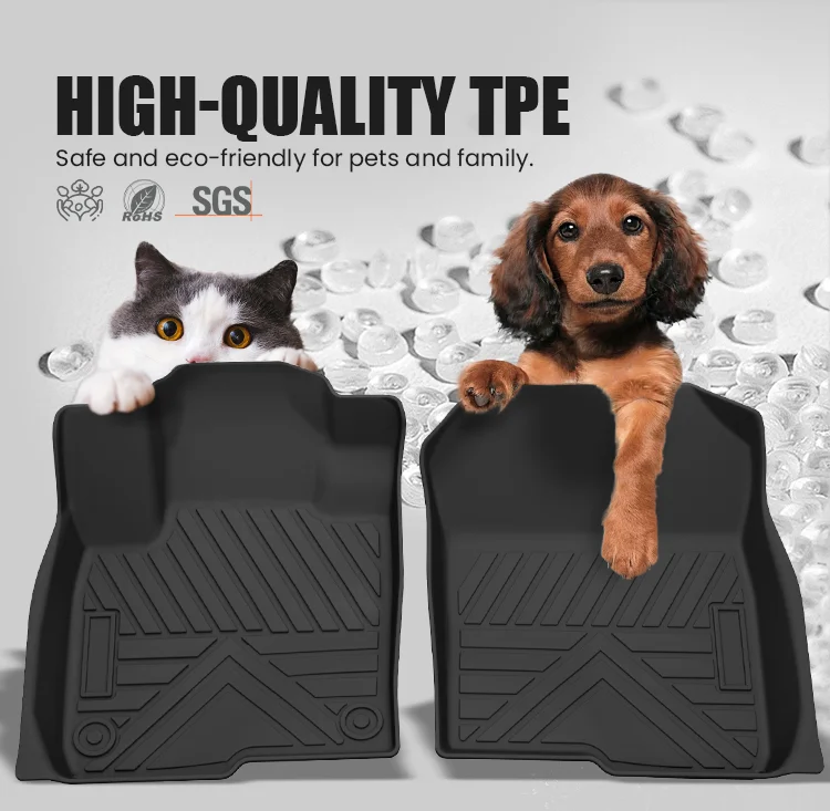 Best Custom Non-slip Waterproof Protective Mat TPE Full Set Trunk Frunk Floor Foot Mat For HONDA ACCORD