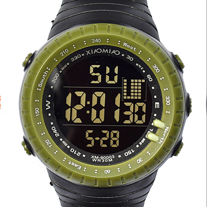 Hot selling fashion watches men wrist brand black digital watch