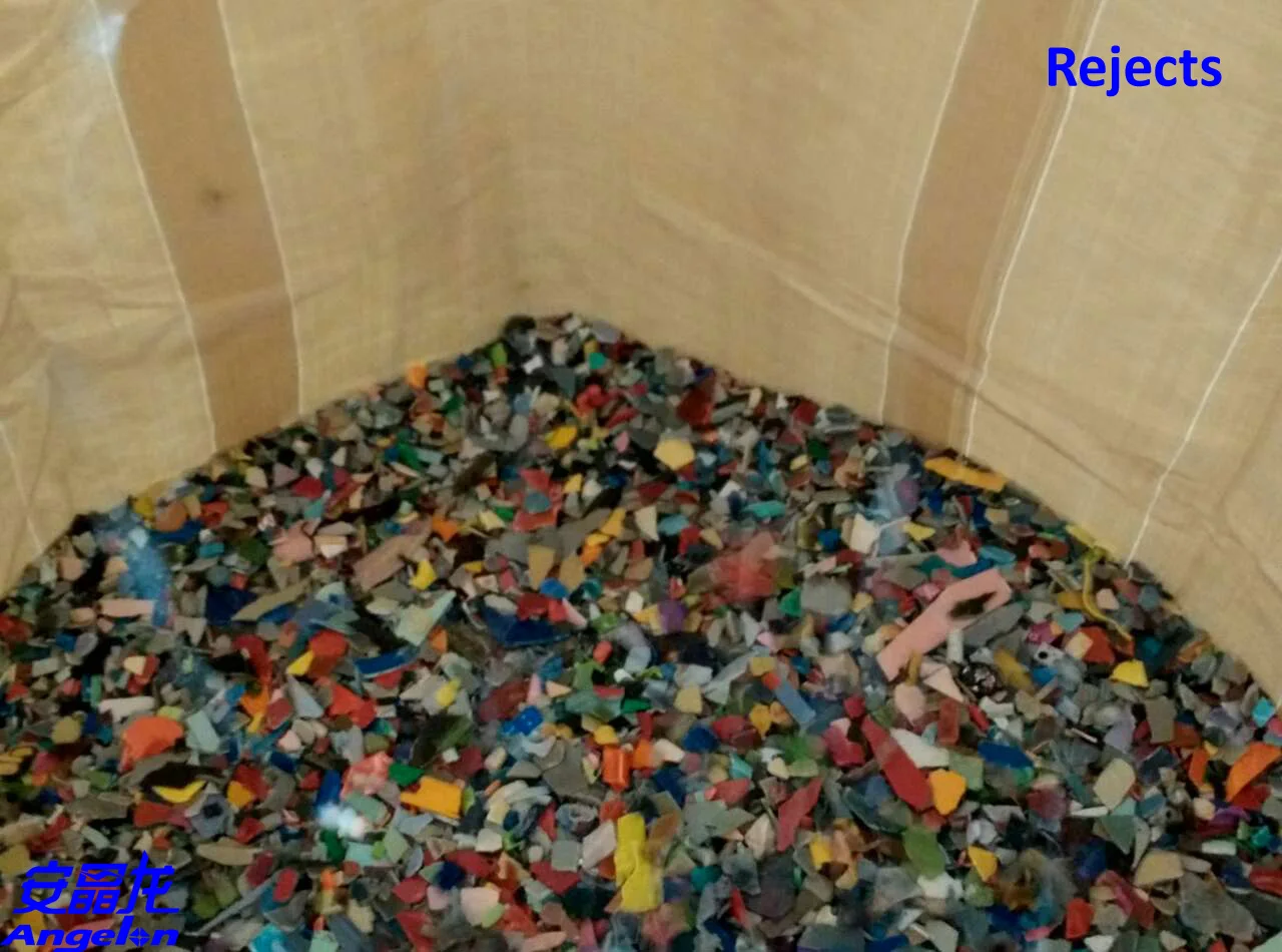 ABS plastic flake color sorter